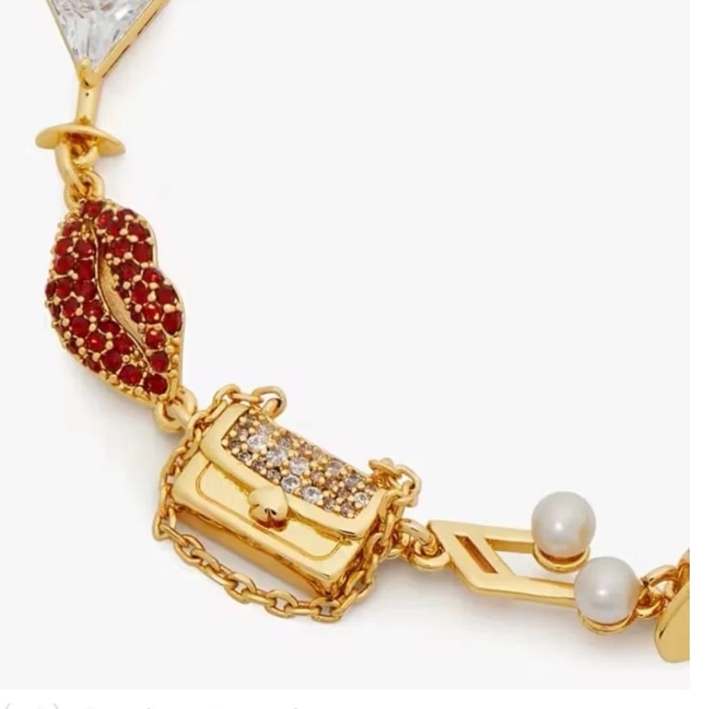 $148 Kate Spade Hit The Town Charm Bracelet - Picture 4 of 7